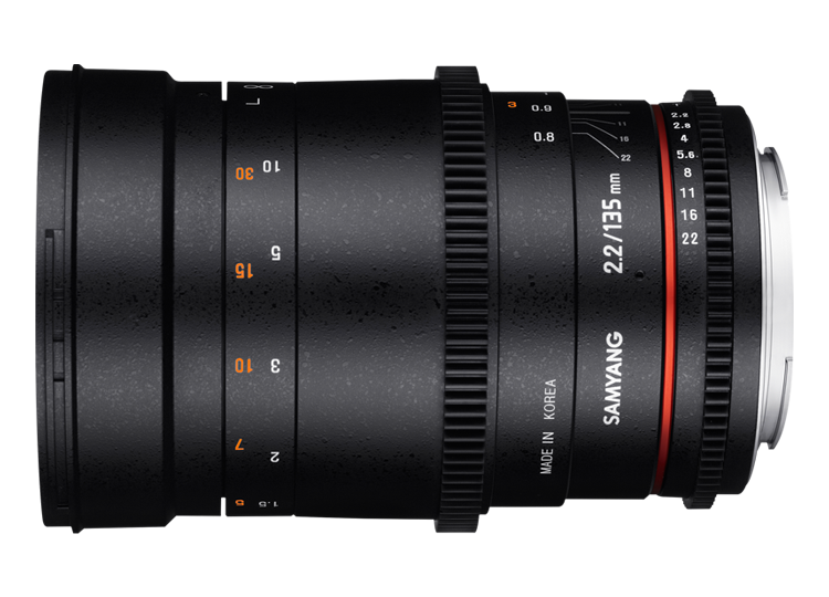 Samyang 135mm T2.2 VDSLR ED UMC