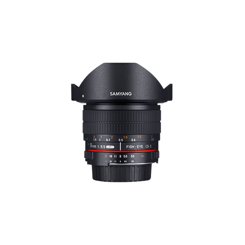 Samyang MF 8mm F3.5 UMC Fish-Eye CS II