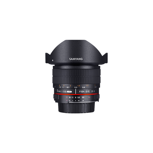 Samyang MF 8mm F3.5 Fish-Eye CS II Canon EF | 180° Ultra-Wide Lens