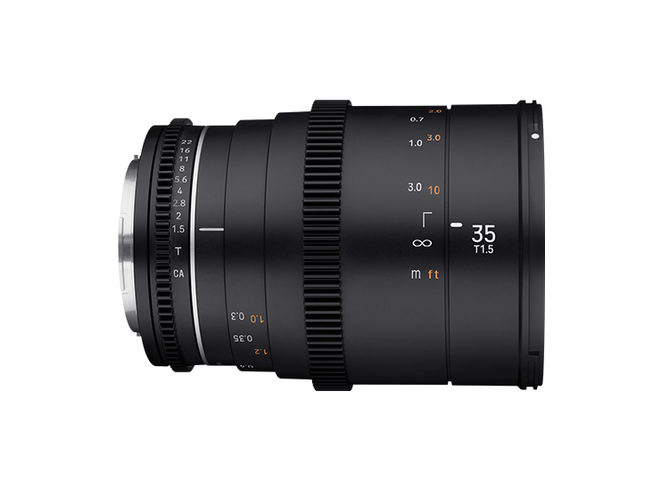 Samyang 35mm T1.5 MK2 VDSLR Cine